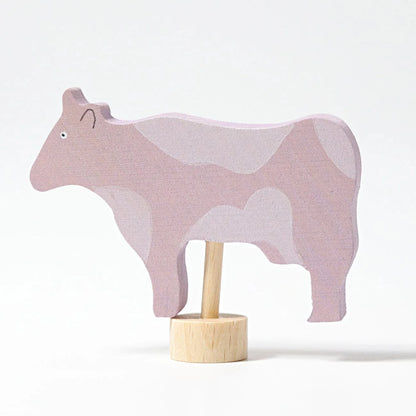 Decorative Figure Cow Grimm's Lil Tulips