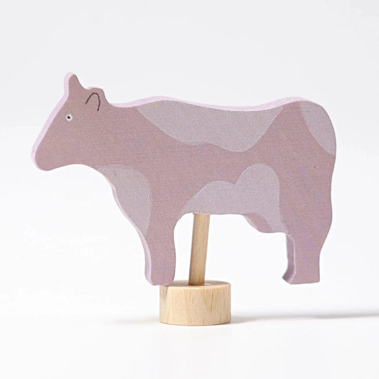 Decorative Figure Cow Grimm's Lil Tulips