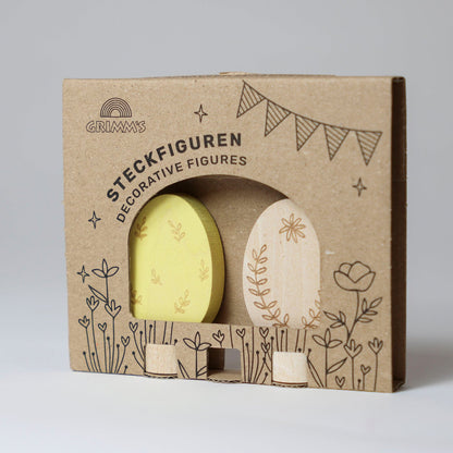 Decorative Figure Eastereggs Ornamental Duo Grimm's Lil Tulips