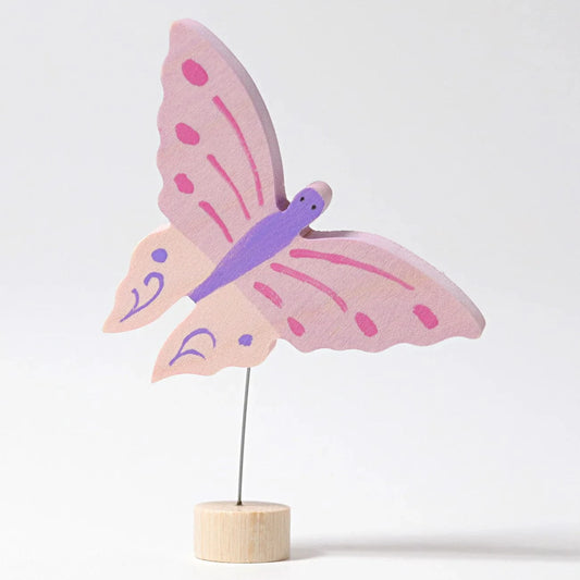 Decorative Figure Pink Butterfly Grimm's Lil Tulips