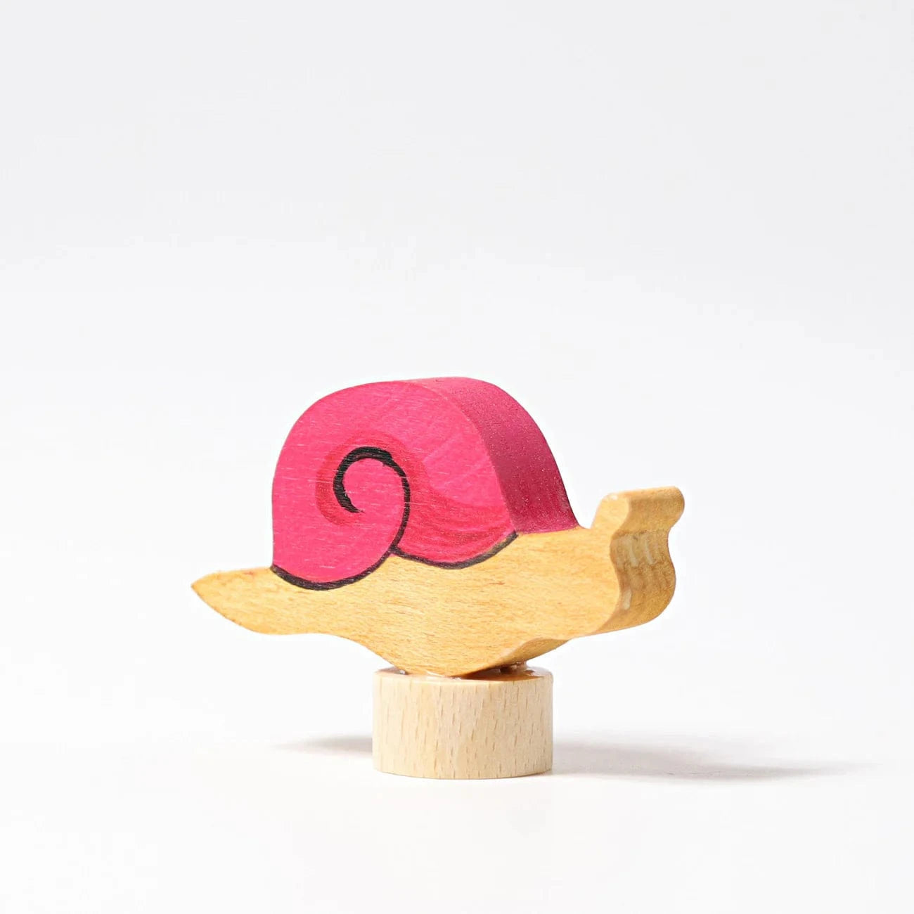 Decorative Figure Pink Snail Grimm's Lil Tulips