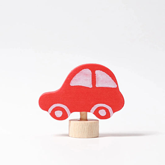 Decorative Figure Red Car Grimm's Lil Tulips