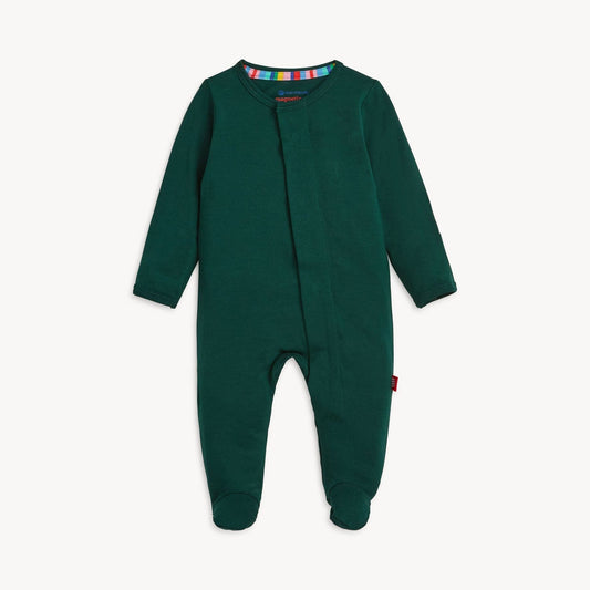 Deep Emerald Footie Magnetic Me Lil Tulips