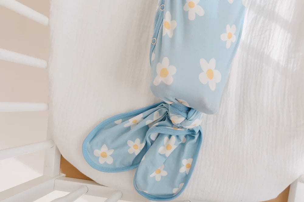 Della Newborn Knotted Gown Copper Pearl Lil Tulips