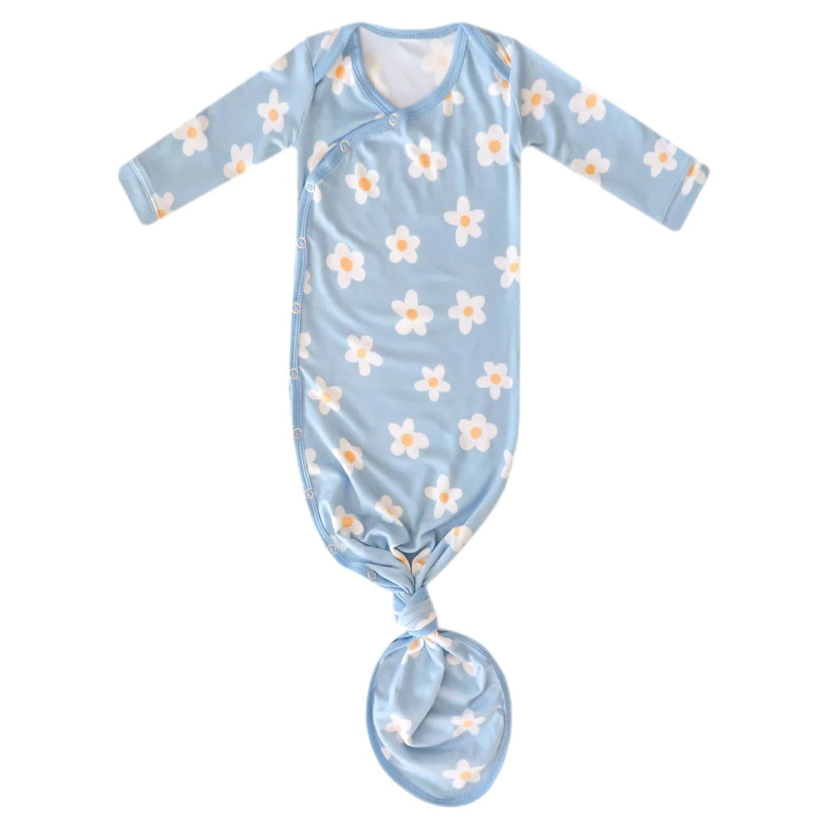 Della Newborn Knotted Gown Copper Pearl Lil Tulips