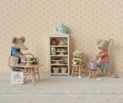 Denim dress and bag, Mum mouse Maileg Lil Tulips