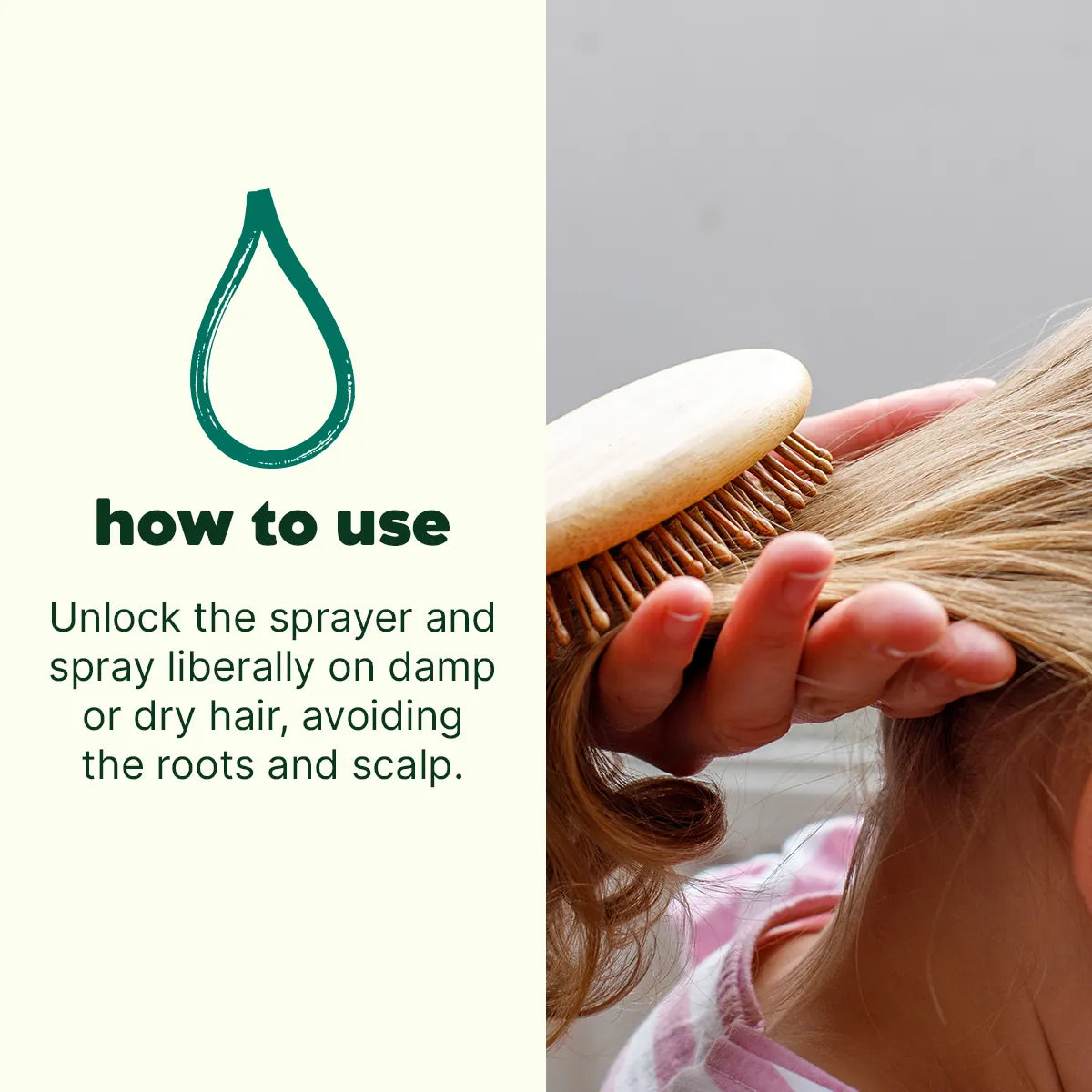 Detangler Frizz-Taming Spray 8 oz Plant Therapy Lil Tulips