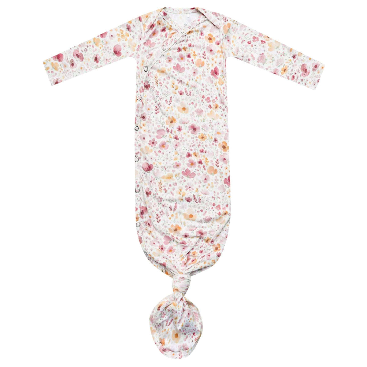 Diana Newborn Knotted Gown Copper Pearl Lil Tulips
