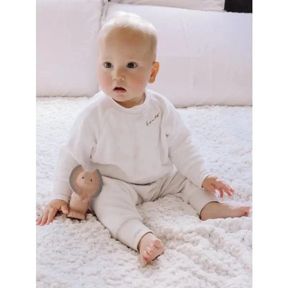 Dilo Natural Rubber Teether, Rattle, Bath Toy Tikiri Toys Lil Tulips