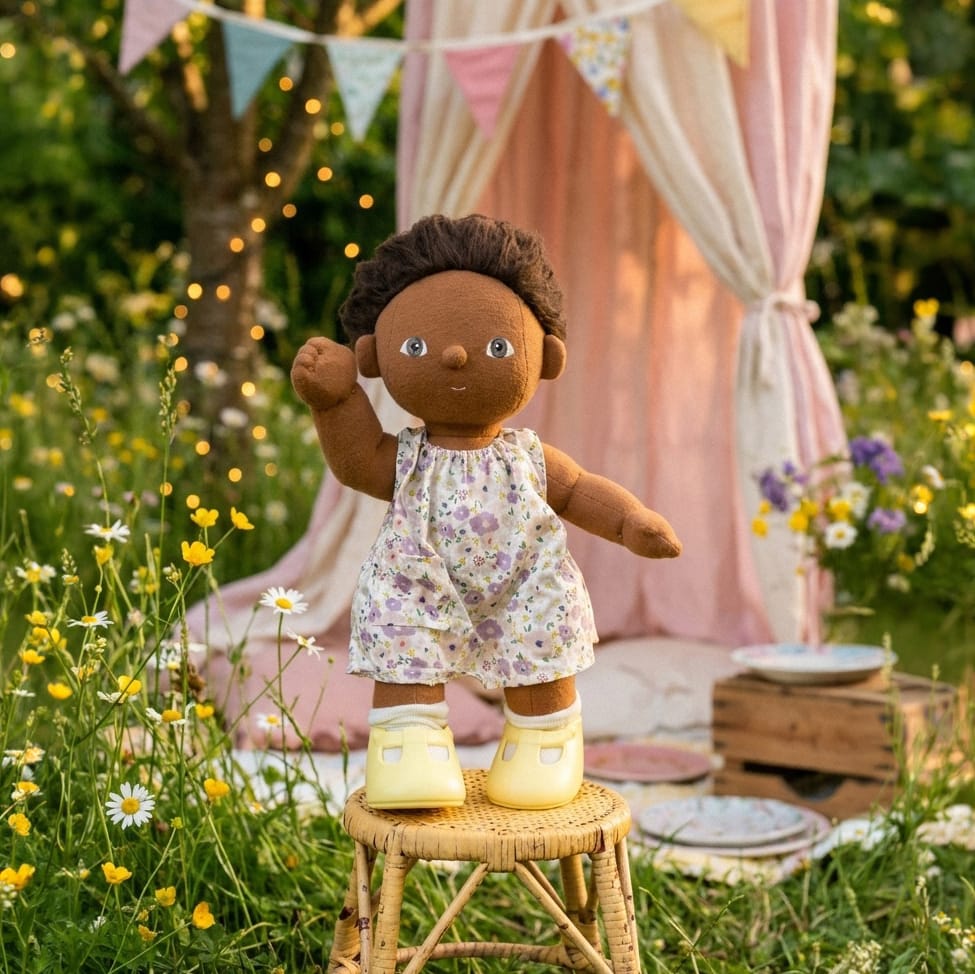 Dinkum Doll Dress - Suki Olli Ella Lil Tulips