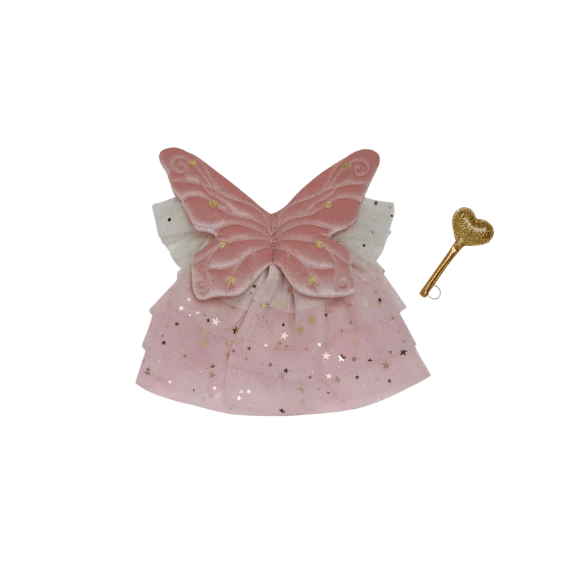 Dinkum Dolls Fairy Outfit Set - Pink Olli Ella Lil Tulips