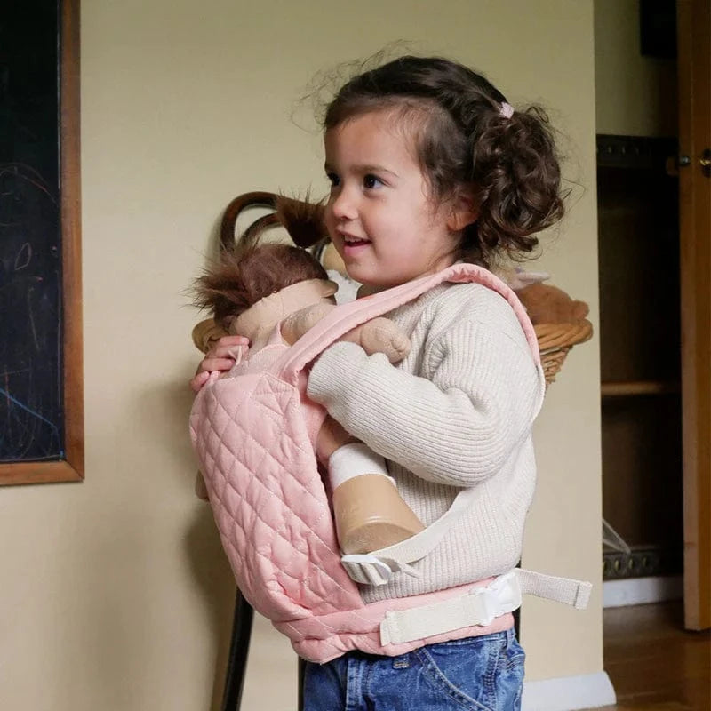 Dinkum Dolls Quilted  Carrier - Rose Olli Ella Lil Tulips