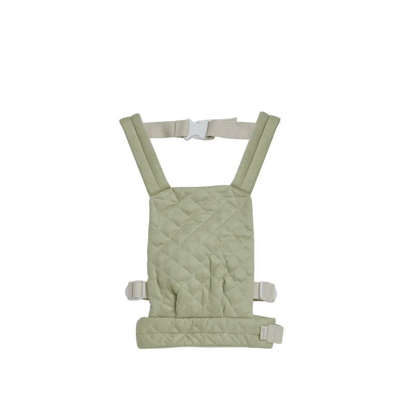 Dinkum Dolls Quilted  Carrier - Sage Olli Ella Lil Tulips