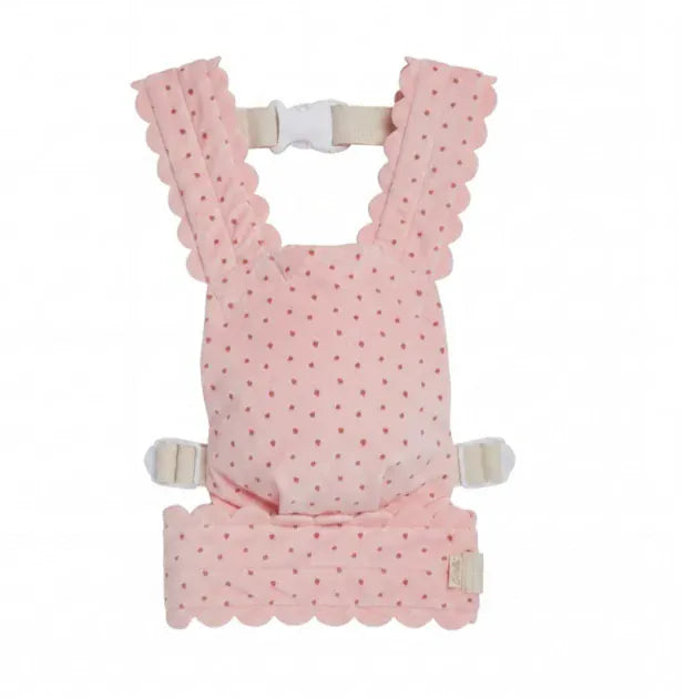 Dinkum Dolls Quilted  Carrier - Strawberry Olli Ella Lil Tulips