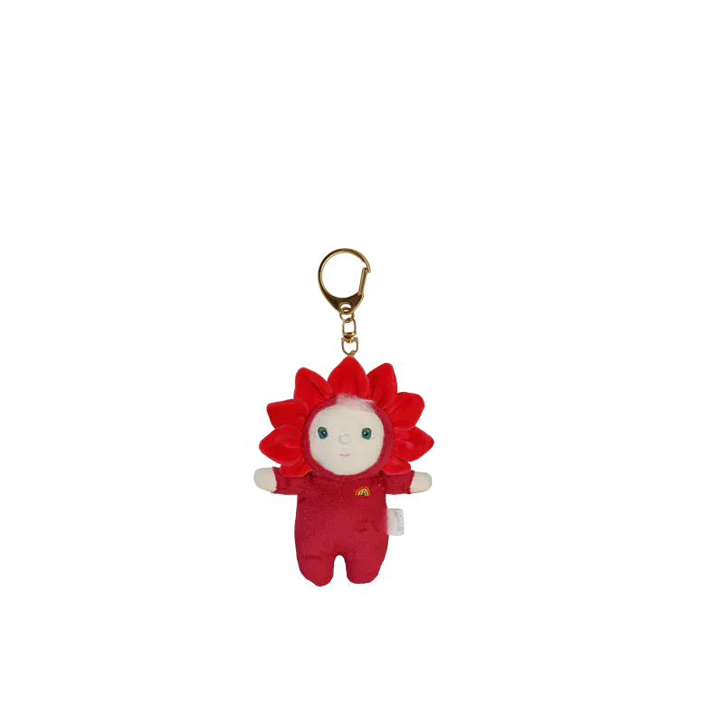 Dinky Bag Charm - Rose Olli Ella Lil Tulips