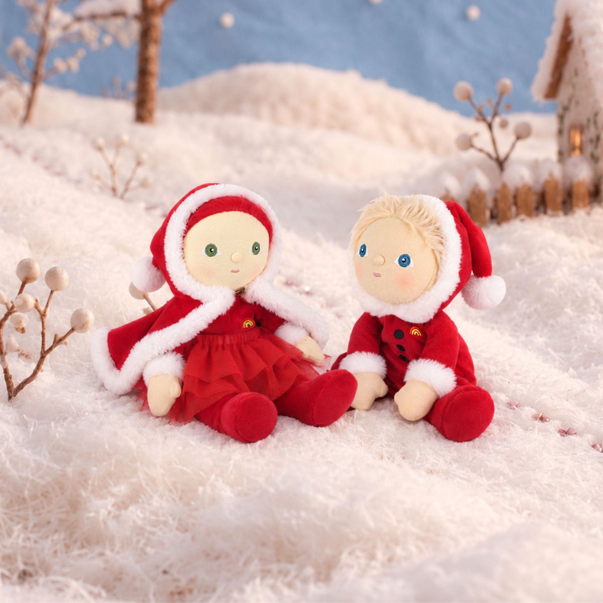Dinky Dinkum Carol Claus Olli Ella Lil Tulips
