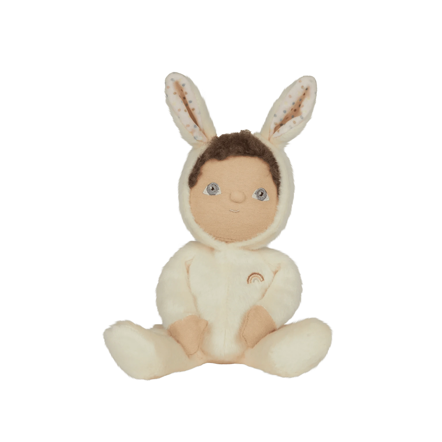 Dinky Dinkum Dolls - Basil Bunny - Cream Olli Ella Lil Tulips