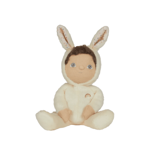 Dinky Dinkum Dolls - Basil Bunny - Cream Olli Ella Lil Tulips