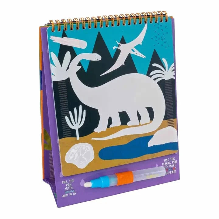 Dino Easel Watercard and Pen Floss and Rock Lil Tulips