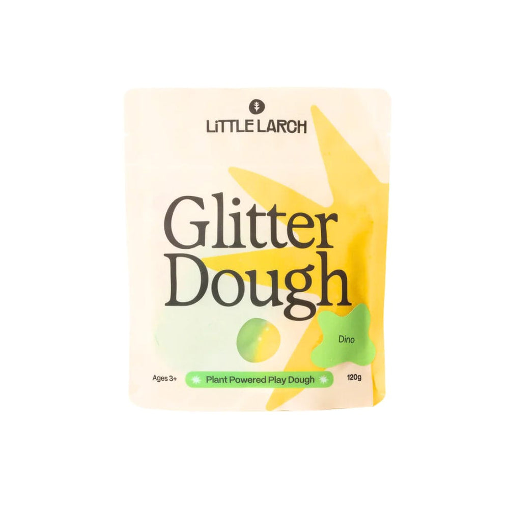Dino Glitter Dough | Natural Play Dough Little Larch Lil Tulips