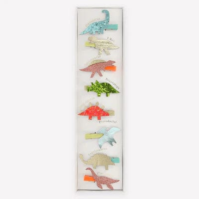 Dino Hair Clips Meri Meri buble Lil Tulips