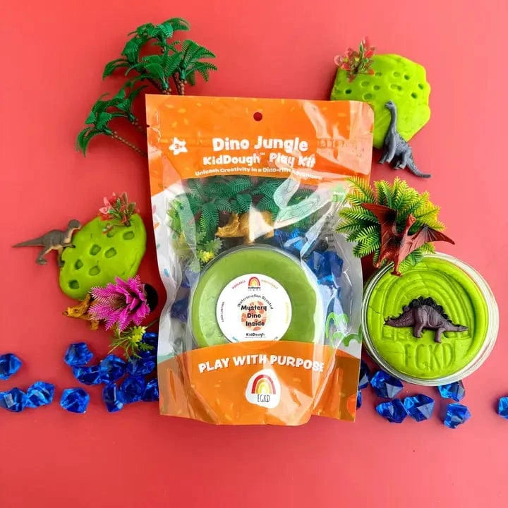 Dino Jungle (Watersmellon) Kiddough Play Kit Earth Grown KidDoughs Lil Tulips