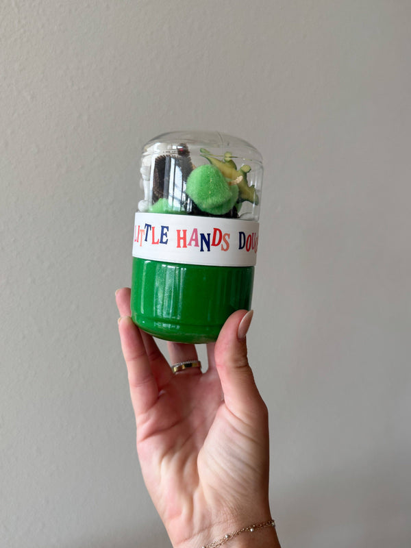 Dinosaur Playdough To-Go Jar Little Hands Dough Co Lil Tulips