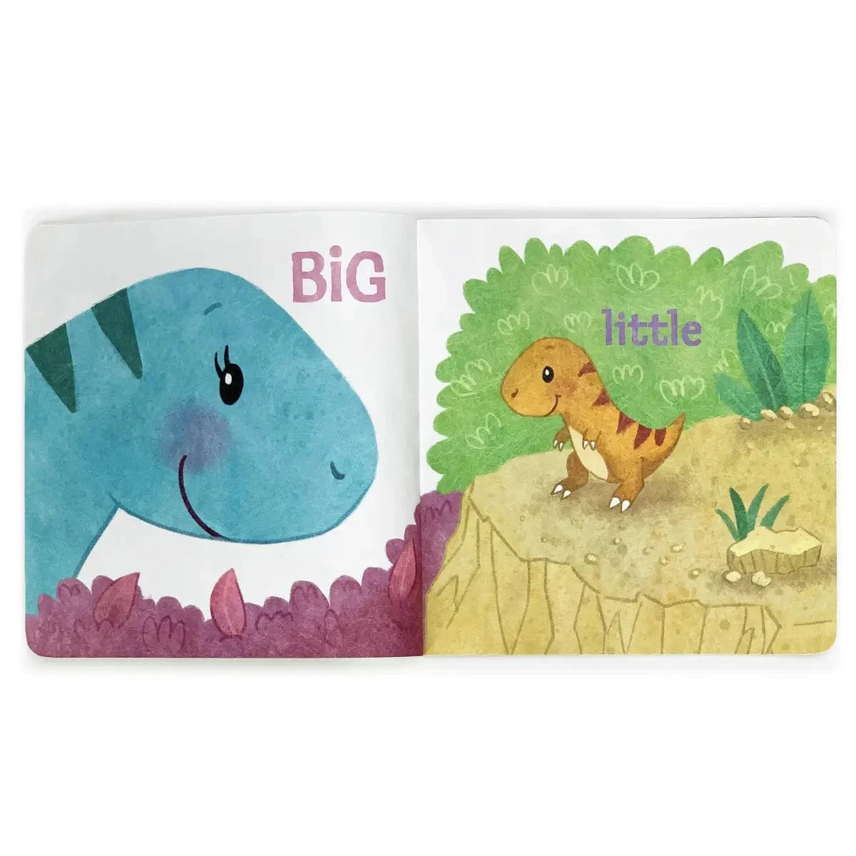 Dinosaurs Big and Little Tuffy Teether Book Cottage Door Press Books Lil Tulips
