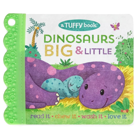 Dinosaurs Big and Little Tuffy Teether Book Cottage Door Press Books Lil Tulips