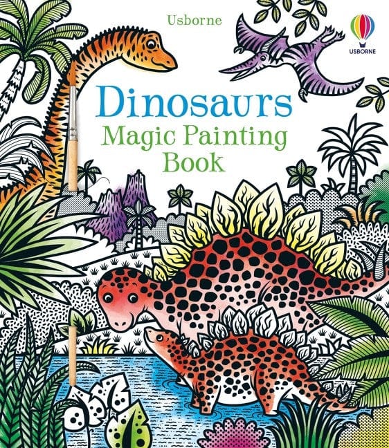 Dinosaurs Magic Painting Book Harper Collins Childrens Lil Tulips