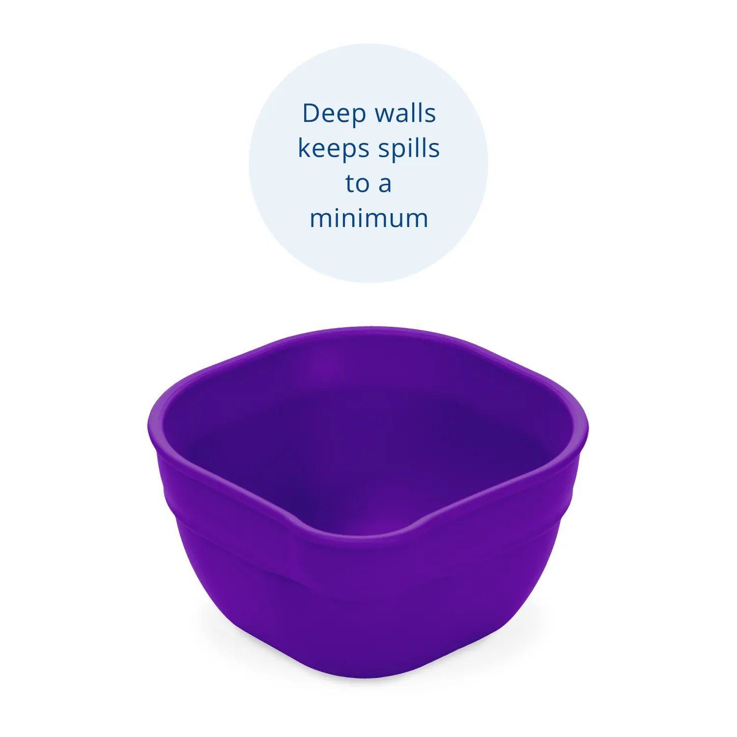 Dip 'n' Pour Bowl USA Made - Amethyst RePlay Lil Tulips