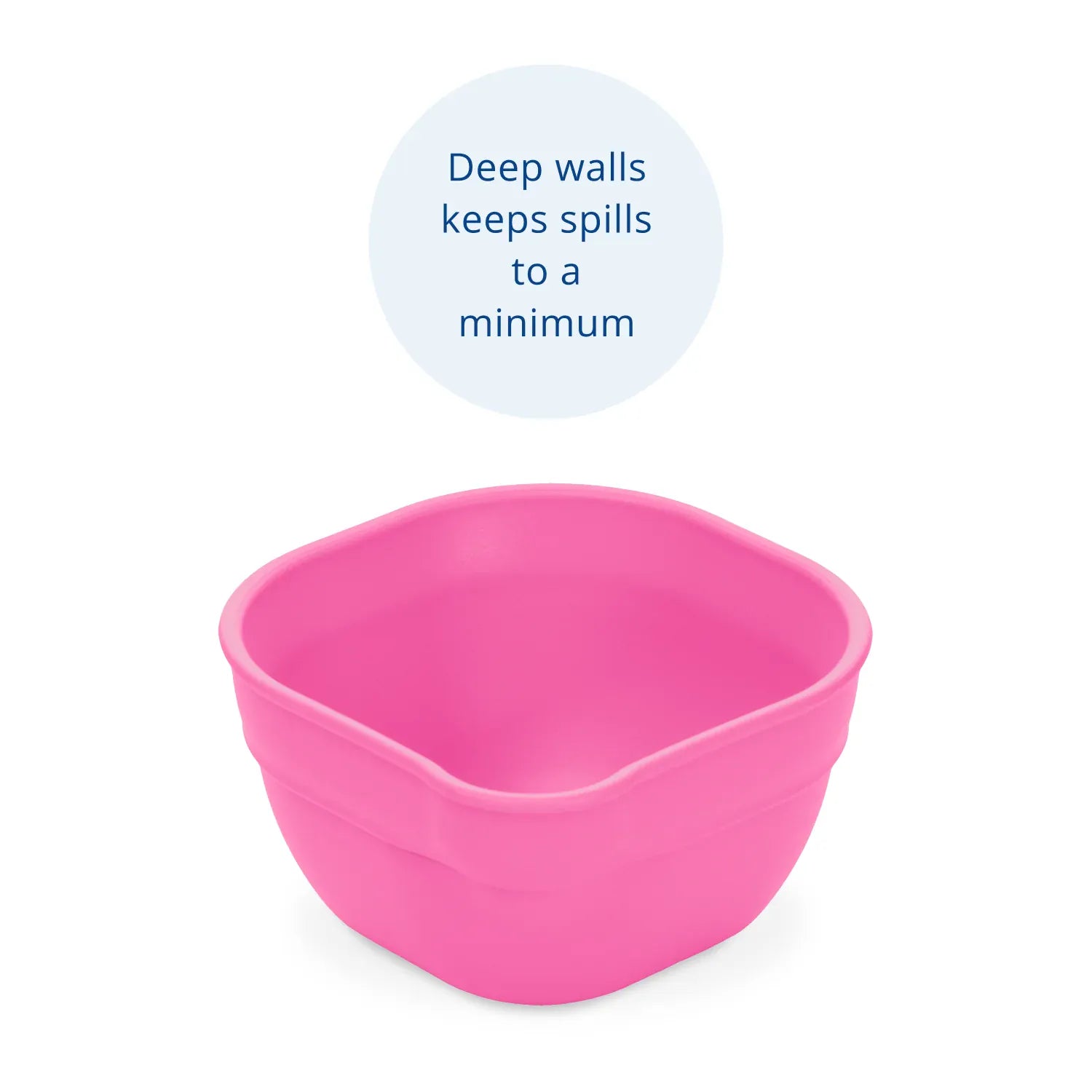 Dip 'n' Pour Bowl USA Made - Bright Pink RePlay Lil Tulips