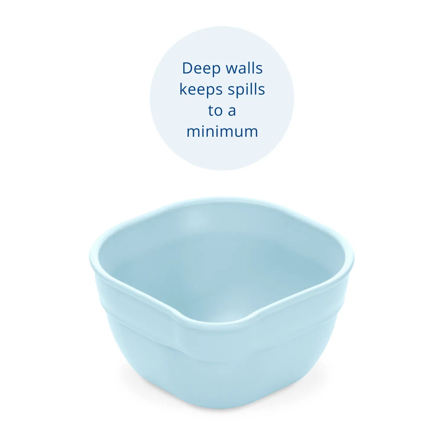 Dip 'n' Pour Bowl USA Made - Ice Blue RePlay Lil Tulips