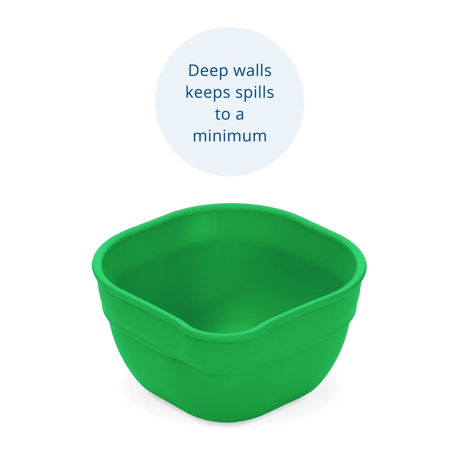 Dip 'n' Pour Bowl USA Made - Kelly Green RePlay Lil Tulips