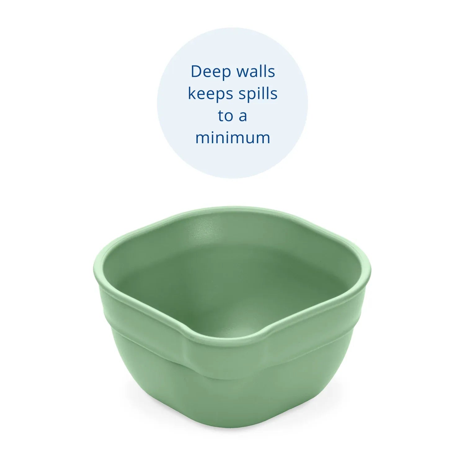 Dip 'n' Pour Bowl USA Made - Sage RePlay Lil Tulips