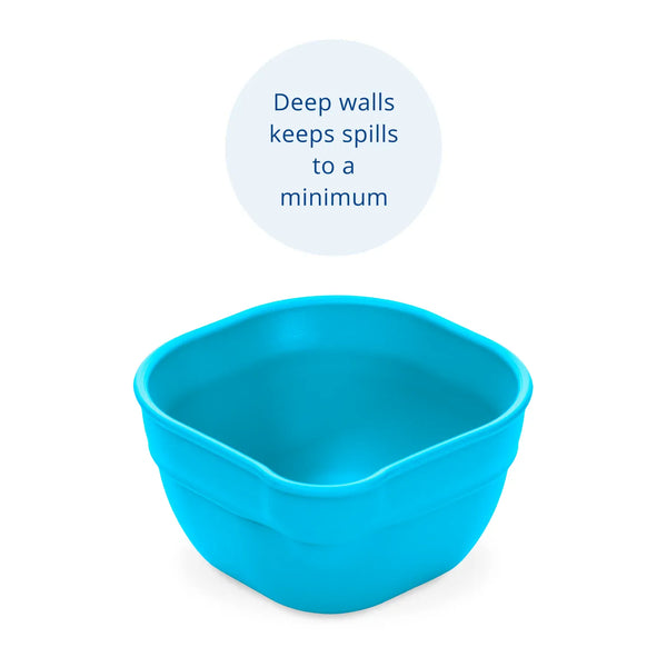 Dip 'n' Pour Bowl USA Made - Sky Blue RePlay Lil Tulips