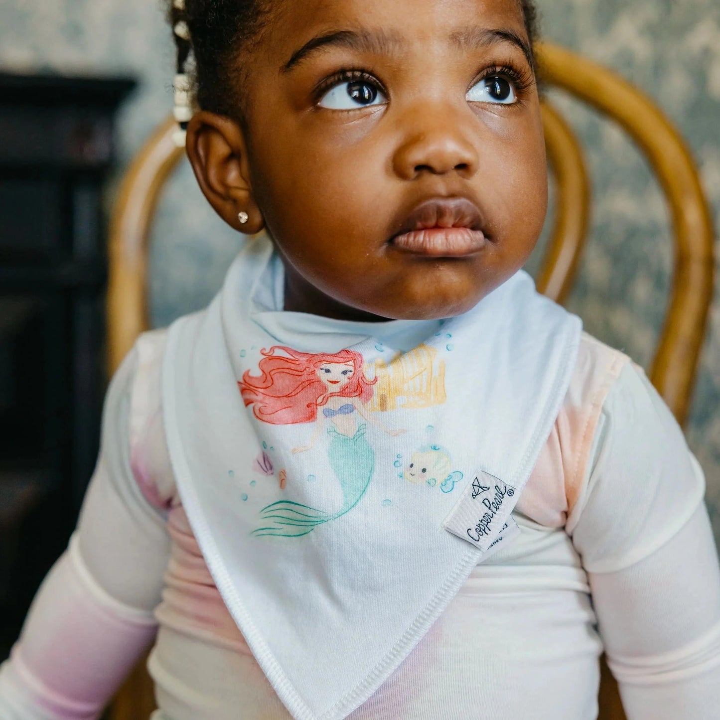 Disney Princess Bandana Bib Set (6-Pack) Copper Pearl Lil Tulips