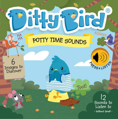 Ditty Bird Baby Sound Book: Potty Time Sounds Ditty Bird Book Lil Tulips