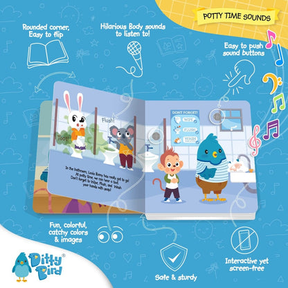 Ditty Bird Baby Sound Book: Potty Time Sounds Ditty Bird Book Lil Tulips