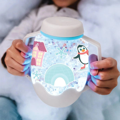 DIY Jar Gift Set - Sensory Snowglobe Glo Pals Lil Tulips