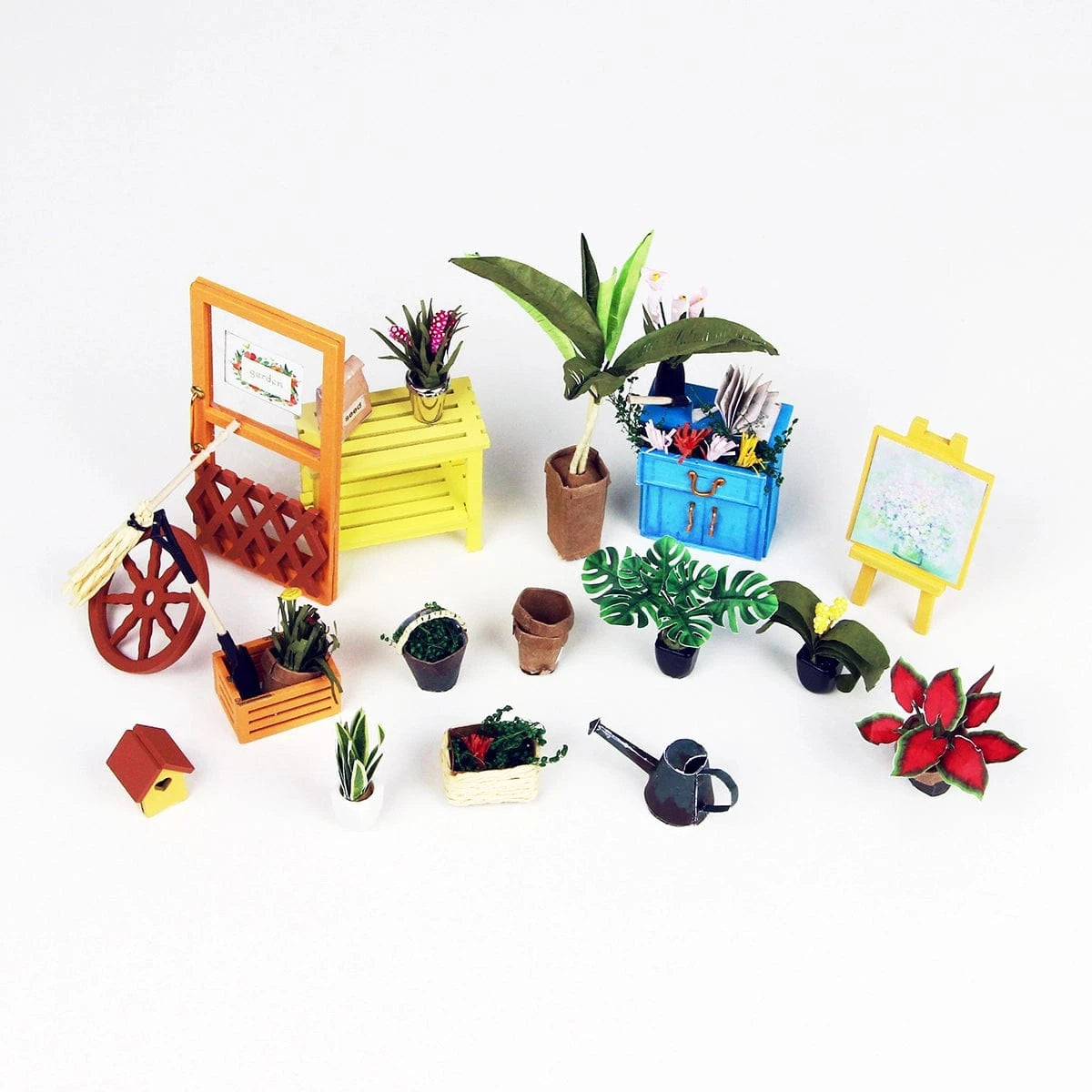 Diy Miniature House Kit: Cathy's Flower House Rolife Lil Tulips