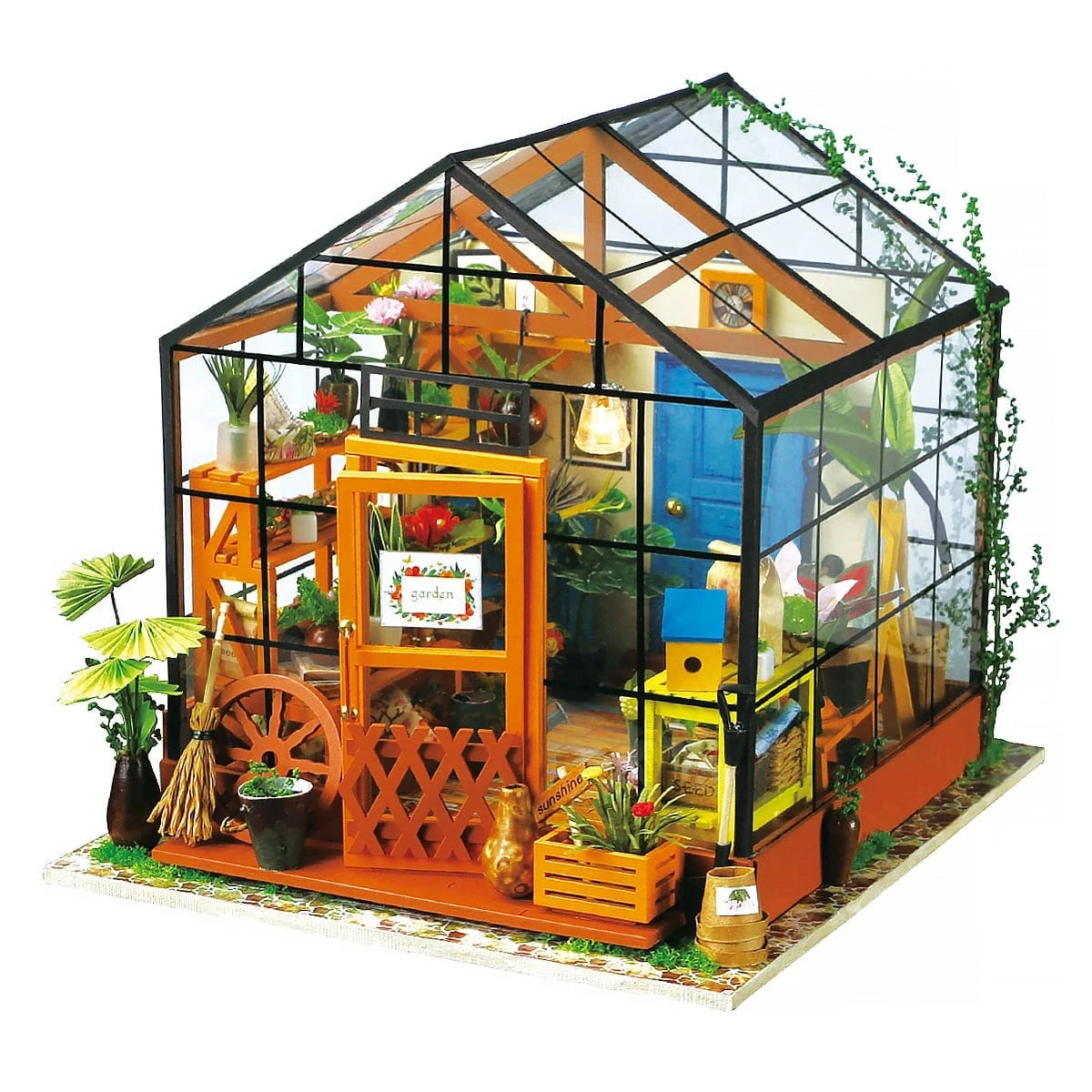 Diy Miniature House Kit: Cathy's Flower House Rolife Lil Tulips