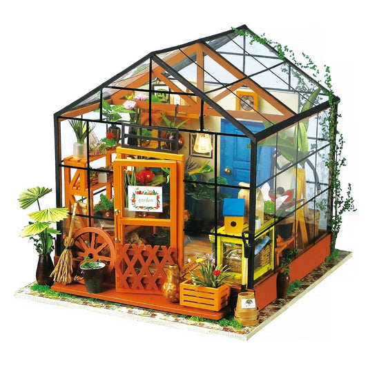 Diy Miniature House Kit: Cathy's Flower House Rolife Lil Tulips