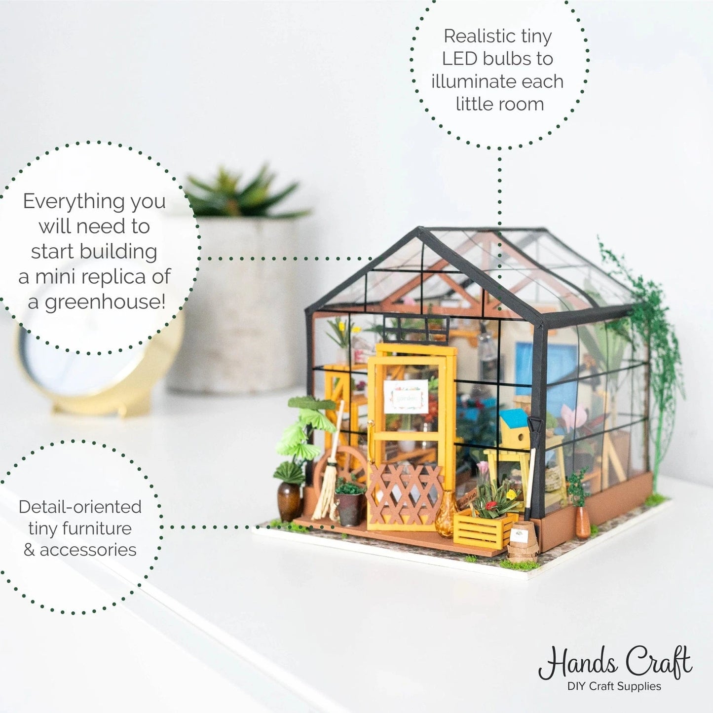 Diy Miniature House Kit: Cathy's Flower House Rolife Lil Tulips