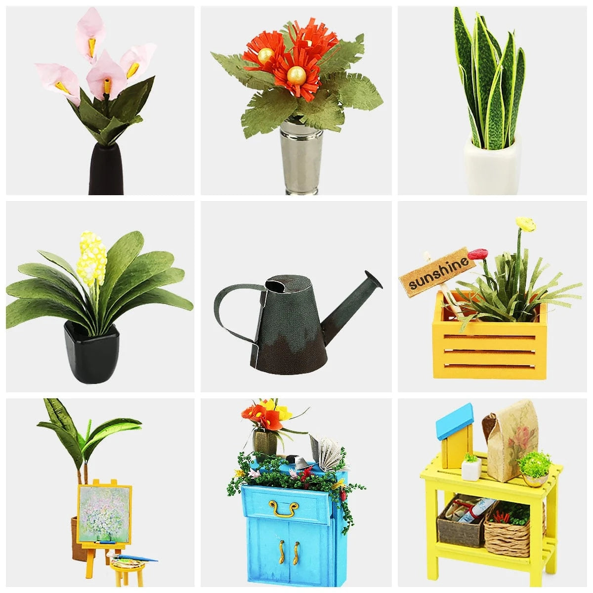 Diy Miniature House Kit: Cathy's Flower House Rolife Lil Tulips