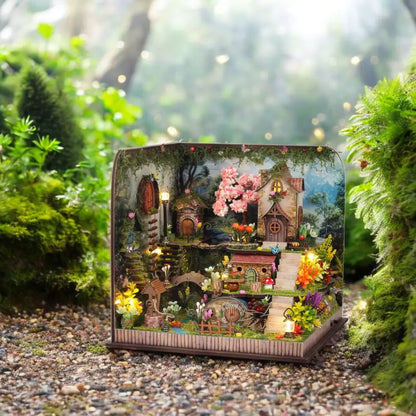 Diy Miniature House Kit: Fairy House Hands Craft Lil Tulips