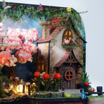 Diy Miniature House Kit: Fairy House Hands Craft Lil Tulips