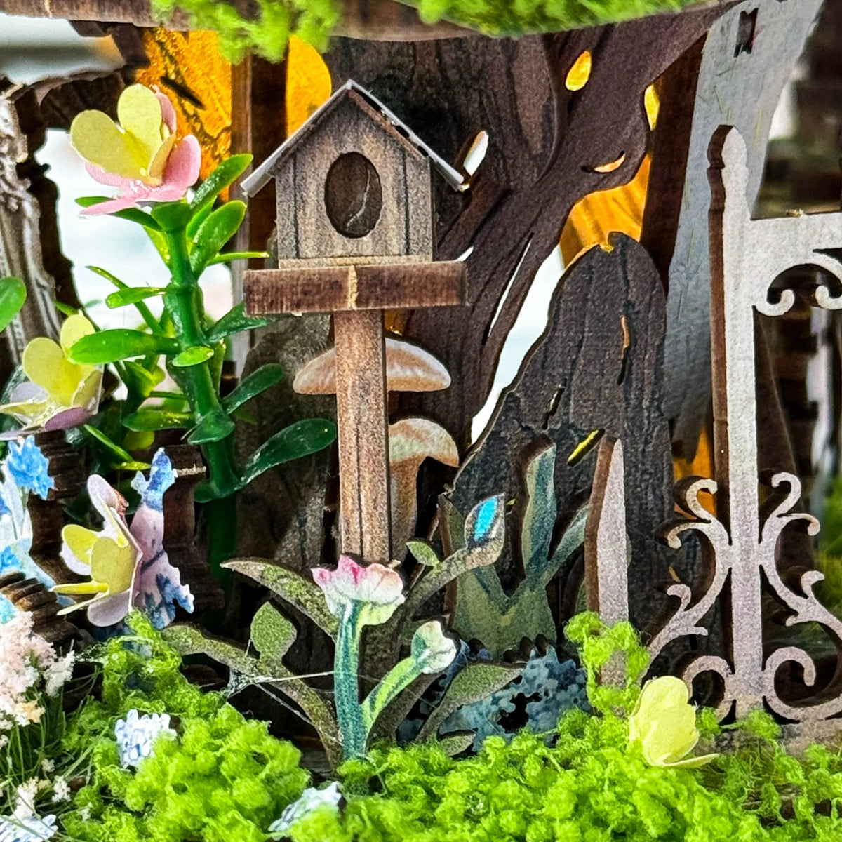 Diy Miniature House Kit: Fairytale Treehouse Hands Craft Lil Tulips