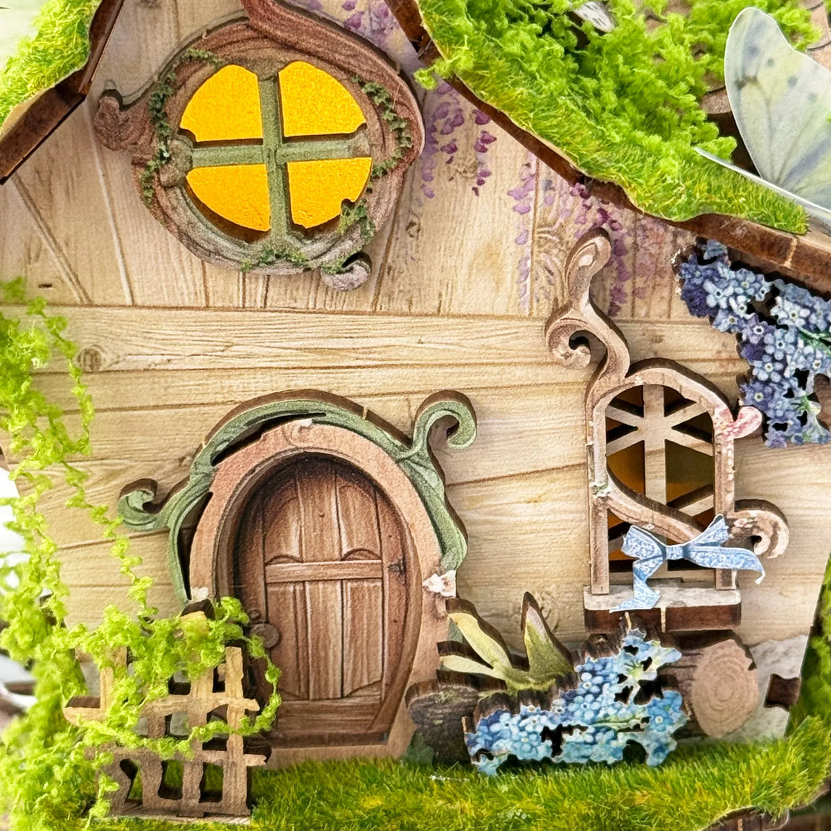 Diy Miniature House Kit: Fairytale Treehouse Hands Craft Lil Tulips