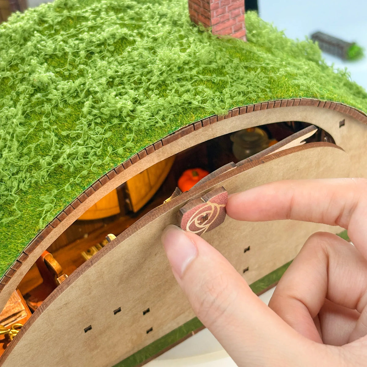 Diy Miniature House Kit: Fern Hollow Hands Craft Lil Tulips